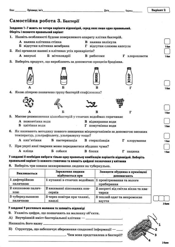 біологія 6 клас зошит  для контролю предметних і ключових компетентностей Ціна (цена) 36.00грн. | придбати  купити (купить) біологія 6 клас зошит  для контролю предметних і ключових компетентностей доставка по Украине, купить книгу, детские игрушки, компакт диски 5