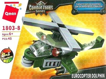 конструктор 1803-1/2/3/4/5/6/7/8 qman в ассортименті