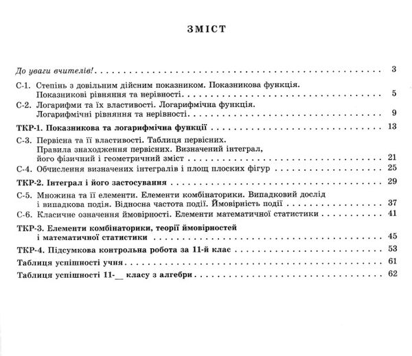 зошит з алгебри 11 клас істер для самостійних та тематичних контрольних робіт Ціна (цена) 59.50грн. | придбати  купити (купить) зошит з алгебри 11 клас істер для самостійних та тематичних контрольних робіт доставка по Украине, купить книгу, детские игрушки, компакт диски 3