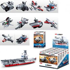 конструктор sluban від 32 деталей військова техніка