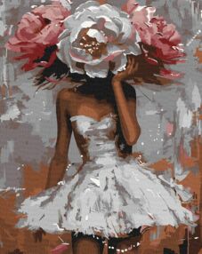 Розпис по номерах 40х50 КНО8501 Квіткова загадка "Ідейка"