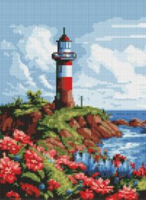 Алмазна мозаїка б/підрамн 30х40 АМС7986 Мальовничий край "Ідейка"