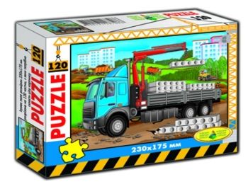 уцінка пазли купити 120 елементів вантажівка ціна пошкоджена упаковка