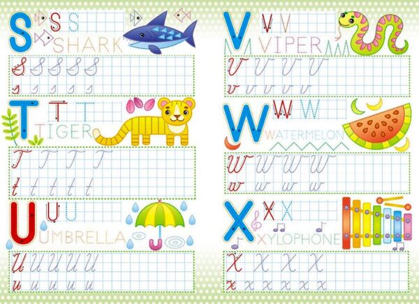 Багаторазові прописи англійська абетка книга Ціна (цена) 24.96грн. | придбати  купити (купить) Багаторазові прописи англійська абетка книга доставка по Украине, купить книгу, детские игрушки, компакт диски 1