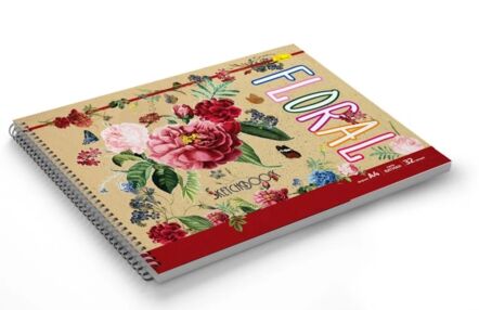 скетчбук  а4 32 аркуша крафтовий папір