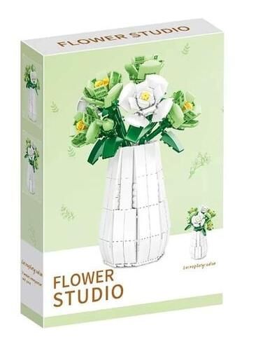 Конструктор квіти ваза 4 види від 537 деталей 9104-9114А Ціна (цена) 417.90грн. | придбати  купити (купить) Конструктор квіти ваза 4 види від 537 деталей 9104-9114А доставка по Украине, купить книгу, детские игрушки, компакт диски 3