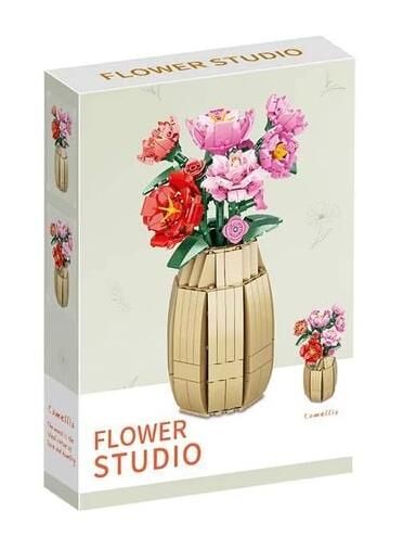 Конструктор квіти ваза 4 види від 537 деталей 9104-9114А Ціна (цена) 417.90грн. | придбати  купити (купить) Конструктор квіти ваза 4 види від 537 деталей 9104-9114А доставка по Украине, купить книгу, детские игрушки, компакт диски 4