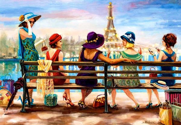 пазли castorland 1000 елементів 104468 girls day out Ціна (цена) 206.10грн. | придбати  купити (купить) пазли castorland 1000 елементів 104468 girls day out доставка по Украине, купить книгу, детские игрушки, компакт диски 2