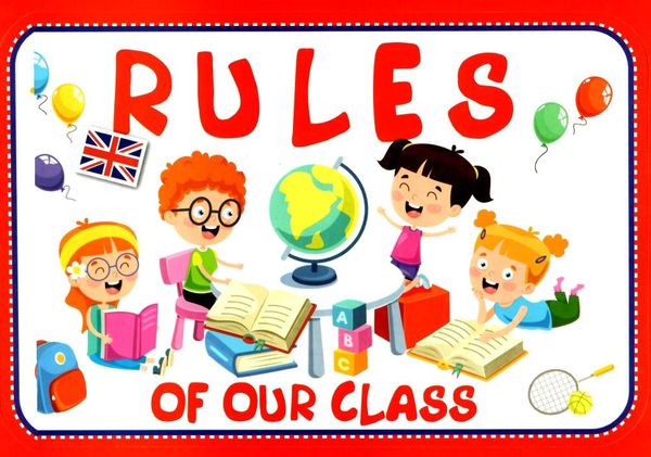 набір для оформлення правила нашого класу на англійській мові rules of our class Ціна (цена) 21.90грн. | придбати  купити (купить) набір для оформлення правила нашого класу на англійській мові rules of our class доставка по Украине, купить книгу, детские игрушки, компакт диски 2