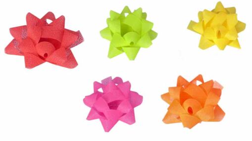 бант для декору діаметром 5,08 см асорті