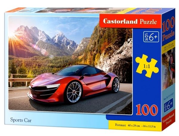 пазли castorland 100 елементів 111107 спортивний автомобіль Ціна (цена) 160.40грн. | придбати  купити (купить) пазли castorland 100 елементів 111107 спортивний автомобіль доставка по Украине, купить книгу, детские игрушки, компакт диски 1