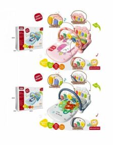 Килимок для немовляти 2 кольори 368-9G-9P