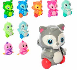 Заводна іграшка тварина 8 см 3 види 6631-32-34