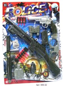 полицейский набор   набір поліцеського  артикул 999-32 (розмір 58*43см)