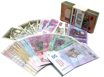 набір грошові знаки