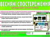 комплект наочності демонстраційний матеріал весняні спостереження Ціна (цена) 83.50грн. | придбати  купити (купить) комплект наочності демонстраційний матеріал весняні спостереження доставка по Украине, купить книгу, детские игрушки, компакт диски 6