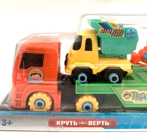 трейлер (8636-8637-8639) 39 см + викрутка конструктор на шурупах Ціна (цена) 221.70грн. | придбати  купити (купить) трейлер (8636-8637-8639) 39 см + викрутка конструктор на шурупах доставка по Украине, купить книгу, детские игрушки, компакт диски 2