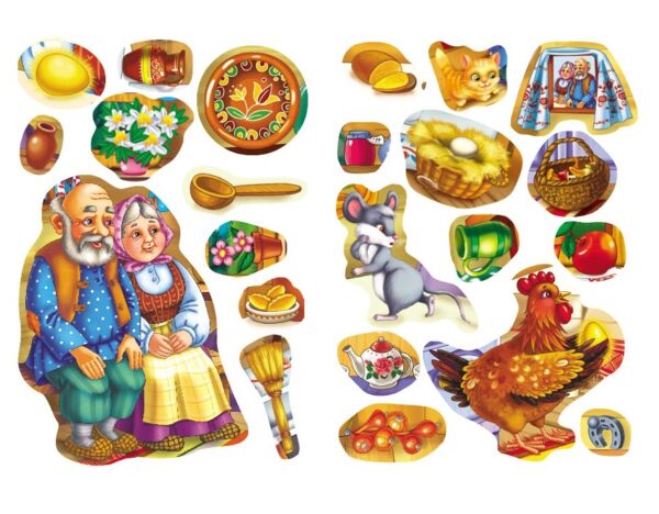казки з наліпками курочка ряба Ціна (цена) 29.62грн. | придбати  купити (купить) казки з наліпками курочка ряба доставка по Украине, купить книгу, детские игрушки, компакт диски 2