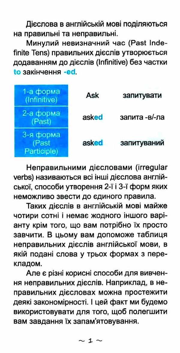 найшвидший спосіб вивчити неправильні дієслова англійської мови Ціна (цена) 22.30грн. | придбати  купити (купить) найшвидший спосіб вивчити неправильні дієслова англійської мови доставка по Украине, купить книгу, детские игрушки, компакт диски 2