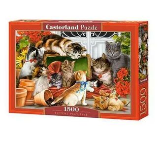 пазли 1500 елементів  артикул 151639 kittens play time
