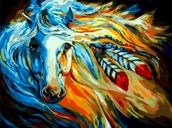 картина по номерам идейка   розпис по номерах ідейка  артикул КНО4014 непокірна