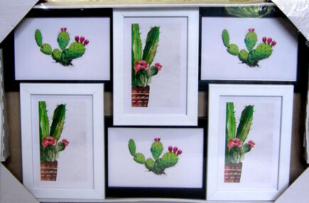 фоторамка коллаж 6 фото 10х15см в асортименті