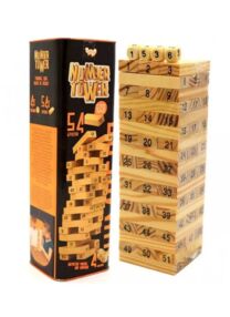 Гра Number Tower NT-01 вежа з номерами Гра Number Tower NT-01 вежа з номерами