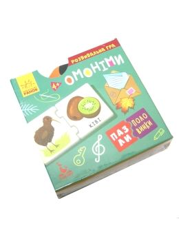 пазли-половинки омоніми Ціна (цена) 58.00грн. | придбати  купити (купить) пазли-половинки омоніми доставка по Украине, купить книгу, детские игрушки, компакт диски 0