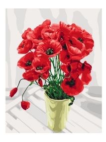 картина по номерам идейка   розпис по номерах ідейка  артикул КНО3065 букет для