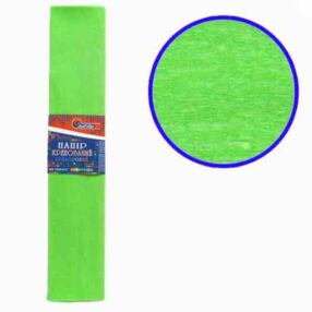 папір гофрований салатовий   гофрований папір салатовий  J.Otten/Colibri