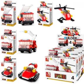 Конструктор Sluban builder fire 4 види в асортименті m38-b0593