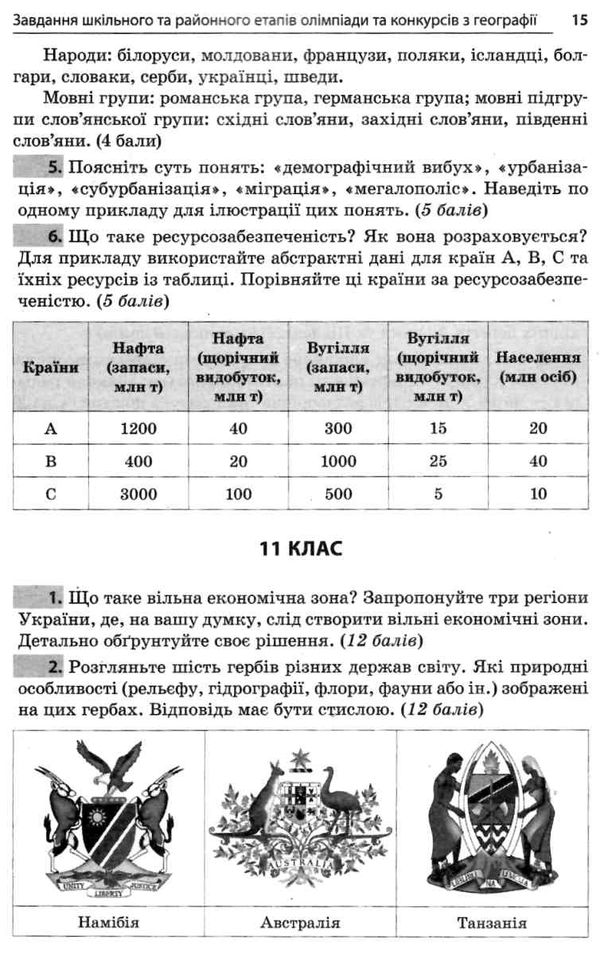 географія 6 - 11 клас  завдання для олімпіад конкурсів змагань   ов Ціна (цена) 74.40грн. | придбати  купити (купить) географія 6 - 11 клас  завдання для олімпіад конкурсів змагань   ов доставка по Украине, купить книгу, детские игрушки, компакт диски 5