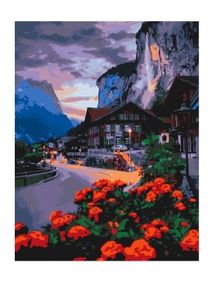 картина по номерам идейка   розпис по номерах ідейка  артикул КНО2262 літо у шв