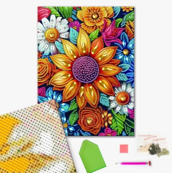 Алмазна мозаїка 25х25 BH030 Квіти brushme Брашми Ціна (цена) 162.50грн. | придбати  купити (купить) Алмазна мозаїка 25х25 BH030 Квіти brushme Брашми доставка по Украине, купить книгу, детские игрушки, компакт диски 1