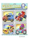 Наклейки Транспорт 3D Sticker Room decor RDS-506 Ціна (цена) 32.60грн. | придбати  купити (купить) Наклейки Транспорт 3D Sticker Room decor RDS-506 доставка по Украине, купить книгу, детские игрушки, компакт диски 1