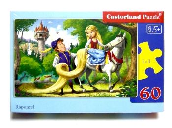 пазли castorland 60 елементів рапунцель артикул 066124