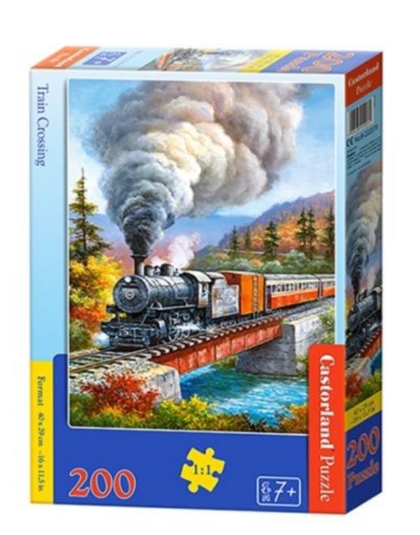 пазли 200 елементів залізниця артикул 222070 Ціна (цена) 159.80грн. | придбати  купити (купить) пазли 200 елементів залізниця артикул 222070 доставка по Украине, купить книгу, детские игрушки, компакт диски 1