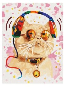 картина по номерам идейка   розпис по номерах ідейка  артикул КНО4141 меломан р