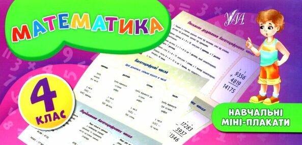 навчальні міні-плакати математика 4 клас навчальні міні-плакати математика 4 клас