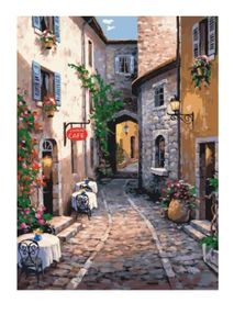 картина по номерам идейка   розпис по номерах ідейка  артикул КНО2192 тиха вули