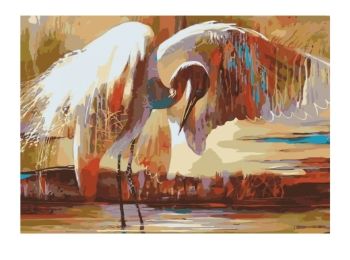 картина по номерам идейка   розпис по номерах ідейка  артикул КНО4011 крила щас