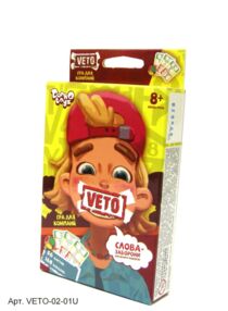 гра Veto міні Вето VETO-02-01U спробуй пояснити!
