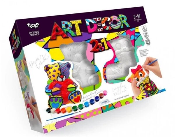 набір для творчості Art Decor 2в1 ARTD-02-01U Ціна (цена) 182.80грн. | придбати  купити (купить) набір для творчості Art Decor 2в1 ARTD-02-01U доставка по Украине, купить книгу, детские игрушки, компакт диски 0