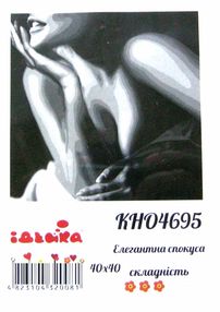 картина по номерам идейка   розпис по номерах ідейка  артикул КНО4695 елегантна