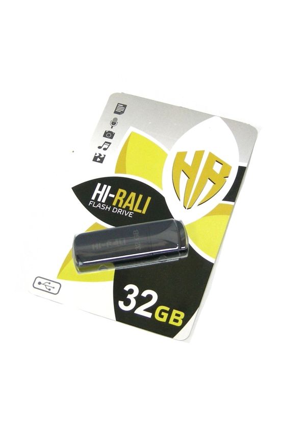 флеш накопичувач USB HI-RALI 32Gb  флешка 32Gb Ціна (цена) 151.00грн. | придбати  купити (купить) флеш накопичувач USB HI-RALI 32Gb  флешка 32Gb доставка по Украине, купить книгу, детские игрушки, компакт диски 1
