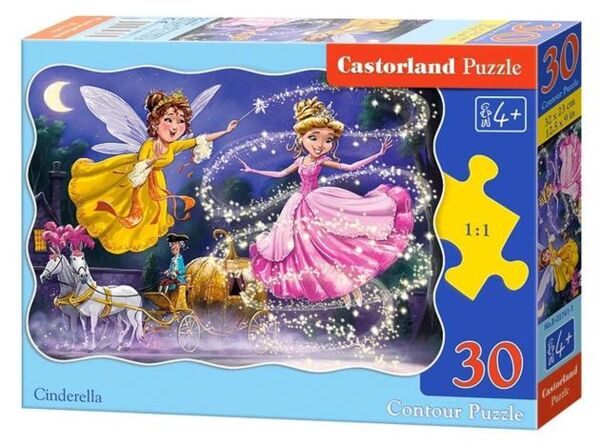 пазли castorland 30 елементів попелюшка артикул 03730 Ціна (цена) 103.30грн. | придбати  купити (купить) пазли castorland 30 елементів попелюшка артикул 03730 доставка по Украине, купить книгу, детские игрушки, компакт диски 0