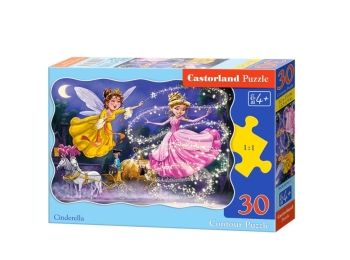 пазли castorland 30 елементів попелюшка артикул 03730