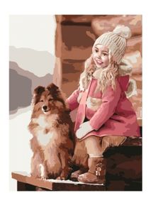 картина по номерам идейка   розпис по номерах ідейка  артикул КНО2342 вірні дру