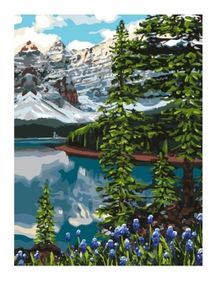 Розпис по номерах 40х50 КНО2748 Єднання мрій "Ідейка"