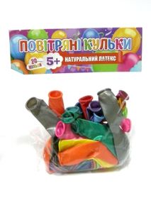 воздушные шарики   набор 20 штук повітряні кульки  "Джамбі"